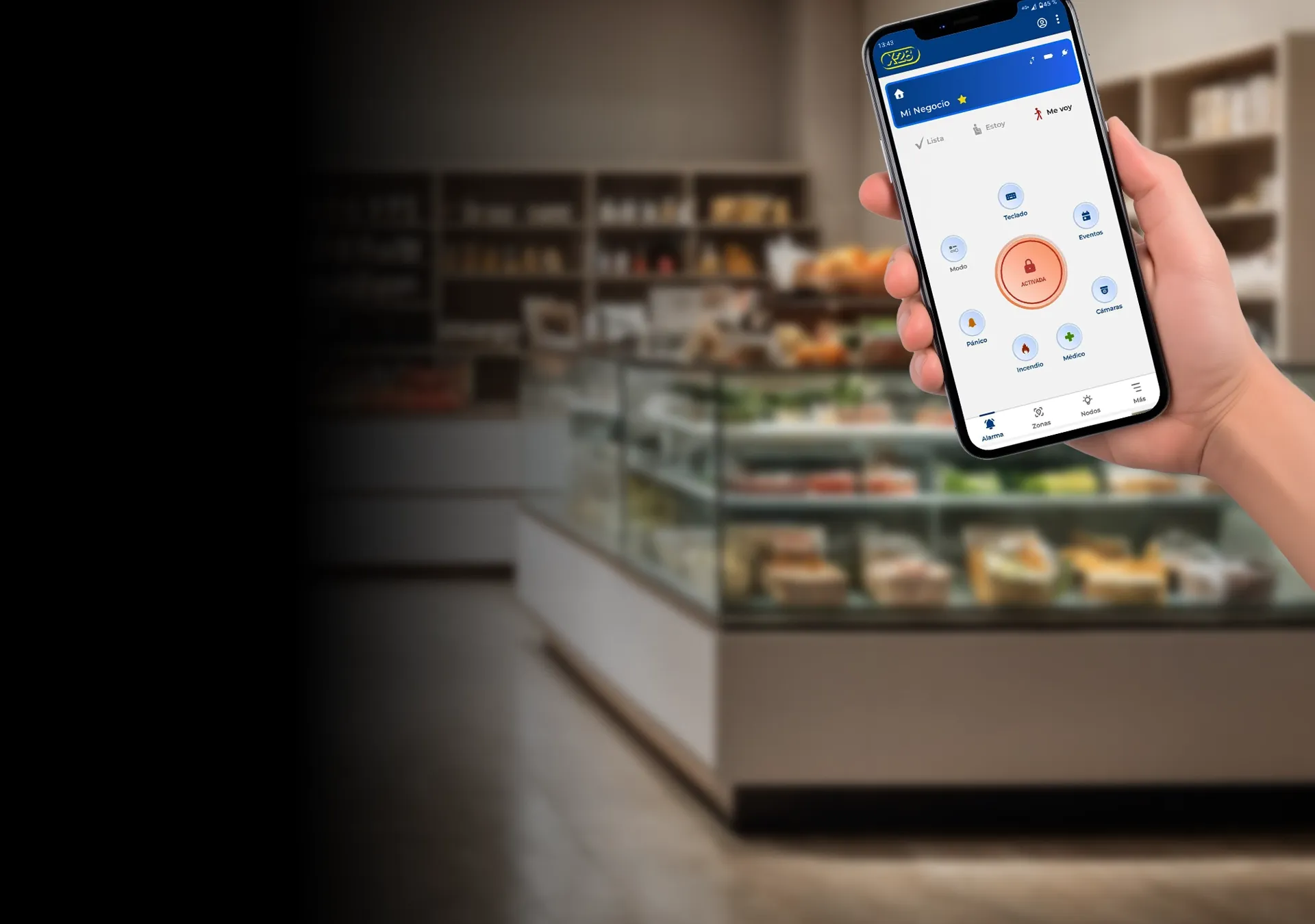 App Mi alarma para gestionar la alarma de su negocios